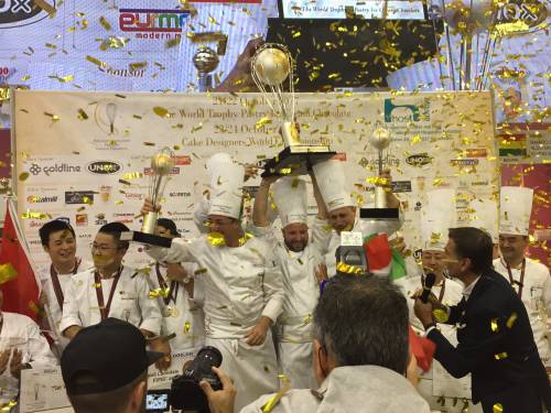 L'Italia vince il mondiale di pasticceria nell'arena di HostMilano