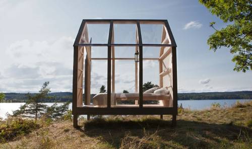 La cabina di vetro sull'isolotto svedese dove ritrovare se stessi in 72 ore