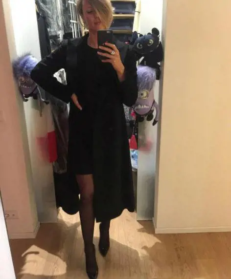 Federica Pellegrini sexy in nero