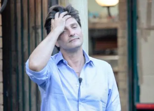 Gf Vip, Lorenzo Flaherty esce dalla Casa per un controllo medico