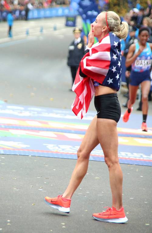 Dopo 40 anni un'americana prima alla maratona di New York