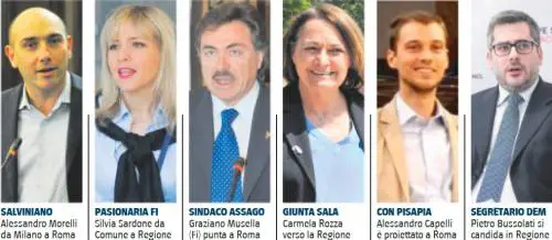 Via alle grandi manovre per Regione e Politiche L'elenco dei "papabili"