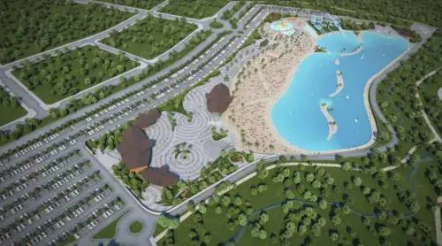 L'ultima sfida all'orgoglio di Barcellona Svelato il progetto per il «mare di Madrid»
