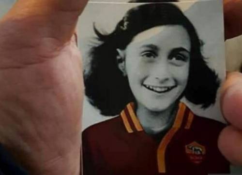 50mila euro di multa alla Lazio per gli adesivi con Anna Frank