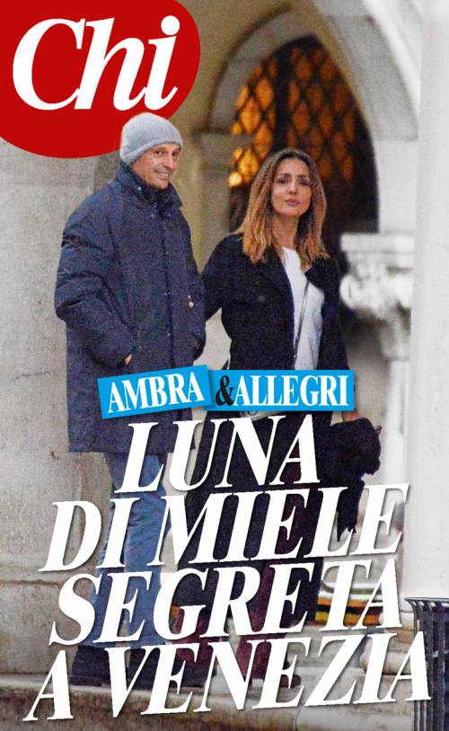 La "luna di miele" segreta di Ambra Angiolini e Max Allegri