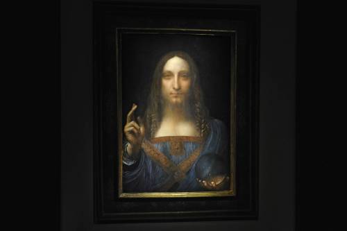 Il Salvator Mundi di Leonardo venduto all'asta per 450 milioni di dollari