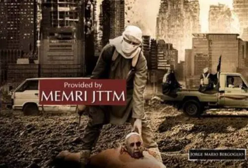 Jihadisti minacciano il Papa: così decapitano Francesco
