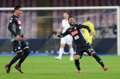 Il Napoli non sbaglia con il Milan: Insigne e Zielinski stendono il Diavolo 2-1