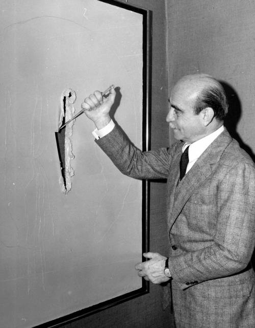Diamoci un taglio, con Fontana finì la pittura
