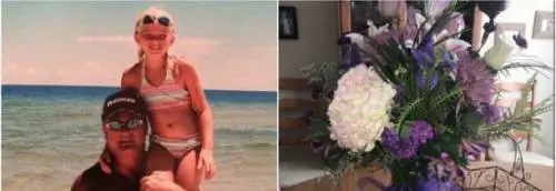Il padre muore per un tumore  e ogni anno spedisce fiori alla figlia