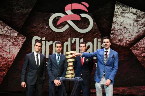 Presentato il Giro d'Italia 2018. Il via in Israele, l'arrivo a Roma