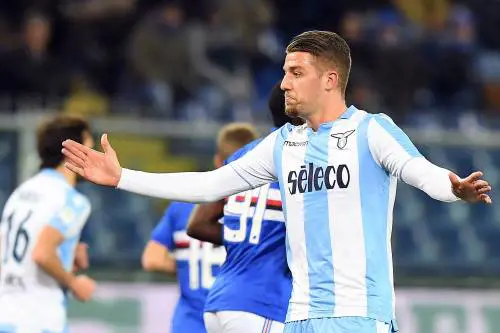 La Lazio passa al 91' a Marassi: 1-2 alla Sampdoria