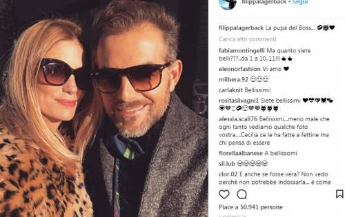 Filippa Lagerback e gli insulti per la foto su Instagram