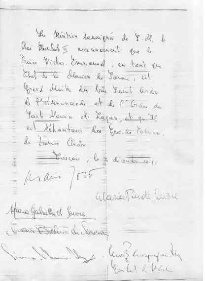 "L'unico vero erede? È Vittorio Emanuele"