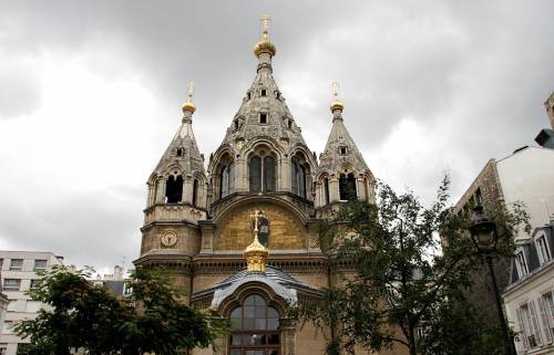 La cattedrale ortodossa Alexander Nevsky a Parigi