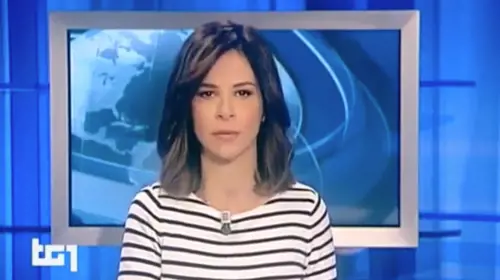 Tg1, colpo di tosse in diretta per Micaela Palmieri 
