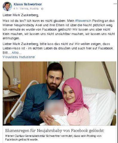 In Austria la prima bimba nata nel 2018 è musulmana: sul web si moltiplicano minacce e insulti