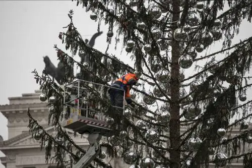 Al Papa uno Spelacchio come dono di Natale: "Simbolo di devastazione"