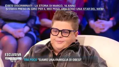 Saluta Andonio: "A scuola mi prendevano in giro per il mio peso"
