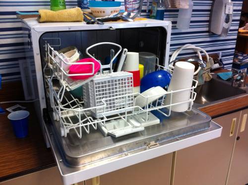 Allarme lavastoviglie: un ricettacolo di batteri