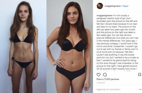 Maggie Greene, da anoressica a modella curvy: "Ecco come ho ritrovato il sorriso. E il lavoro"
