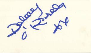 La grafia e la firma di Dolores O'Riordan