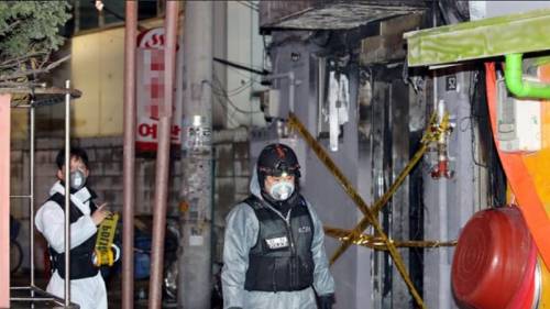 Corea,l'albergo gli rifiuta la stanza e lui lo incendia: cinque morti