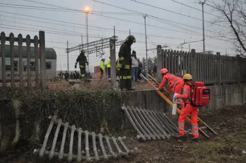 Pioltello, le operazioni di soccorso