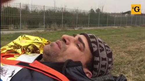 "Sentivamo odore di bruciato poi il treno è uscito dai binari"