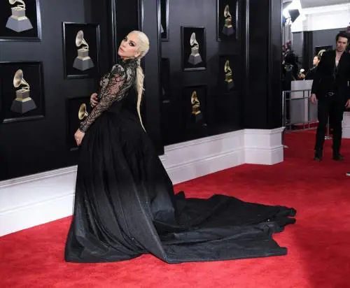 Grammy Awards 2018, una rosa bianca come accessorio 