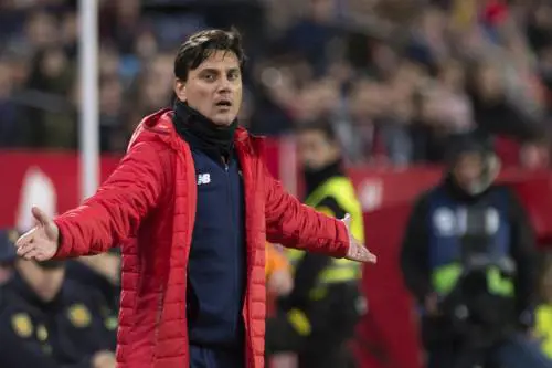 Impresa Siviglia: è ai quarti Montella, che lezione a Mou