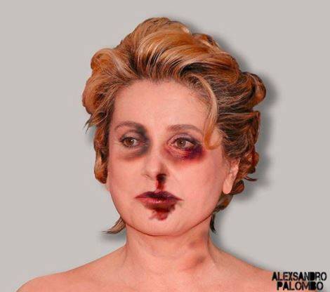 Catherine Deneuve vittima di abusi: la provocazione di un'artista