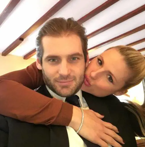 Lite al parco per Michelle Hunziker e Tomaso Trussardi 