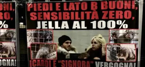 Icardi e Wanda Nara sotto attacco degli animalisti: "Vi dovreste vergognare"