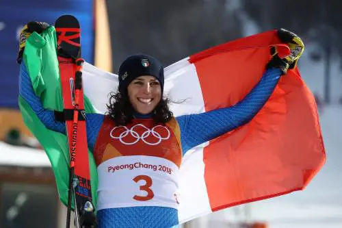 Bronzo a Federica Brignone nel gigante. Quarta medaglia per l’Italia