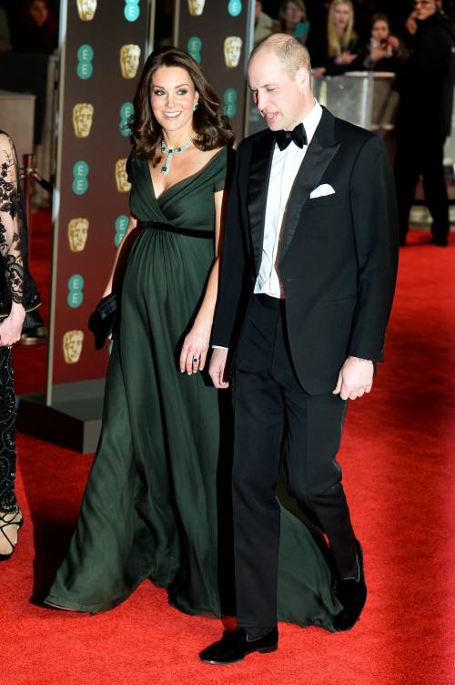 Bafta, ecco perché Kate Middleton non poteva vestirsi di nero