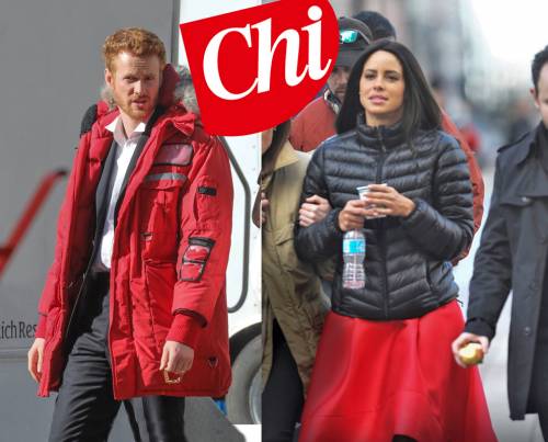 Le prime immagini del film sull'amore tra il principe Harry e Meghan