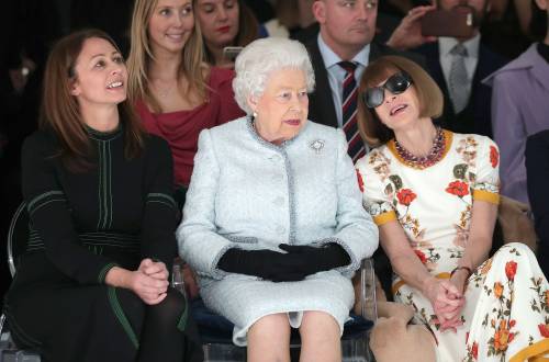 La Regina Elisabetta alla Fashion Week