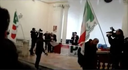 Un frame del video pubblicato da IlCentro