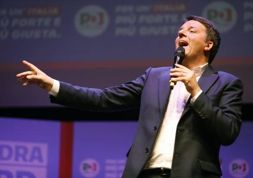 Renzi si accoda ai partigiani per pietire il voto "antifascista"