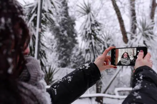 Maltempo, Roma è sotto la neve