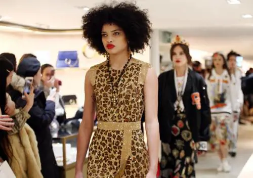 Dolce & Gabbana, sfilata alla Rinascente