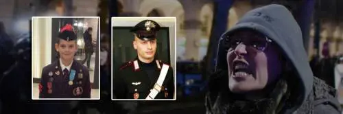 "Cara prof, poggi qui la mano: è la tomba di mio papà carabiniere"