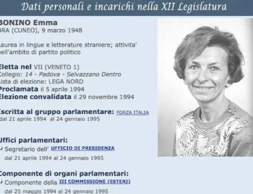 Bonino eletta con la Lega nel '94? La foto che fa il giro del web