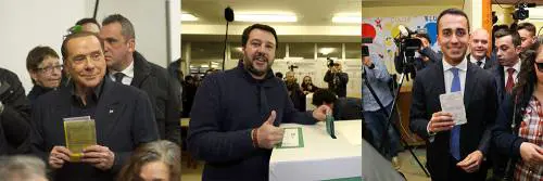 Elezioni, centrodestra prima coalizione. ​Vola il M5S, il Pd crolla sotto il 20%