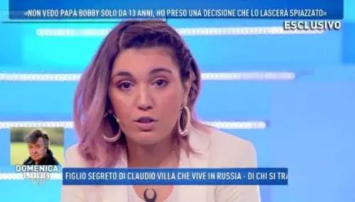 La figlia di Bobby Solo: "Sono stata ricoverata per autolesionismo. Mi tagliavo le gambe"