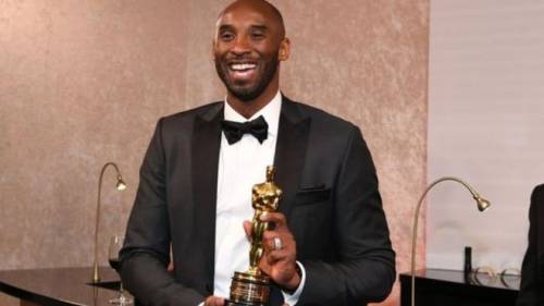 Kobe Bryant agli Oscar 2018: foto