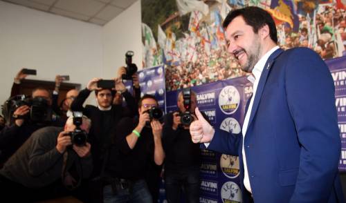 Salvini d'accordo con Mattarella: "Ha ragione, prima viene Paese"
