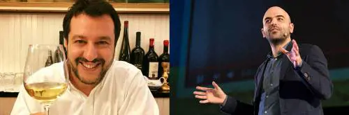 Salvini: "Saviano con l'Ong ha fatto un'altra bella figura"