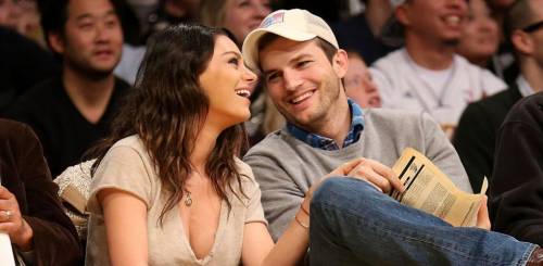 Ashton Kutcher e Mila Kunis sexy insieme